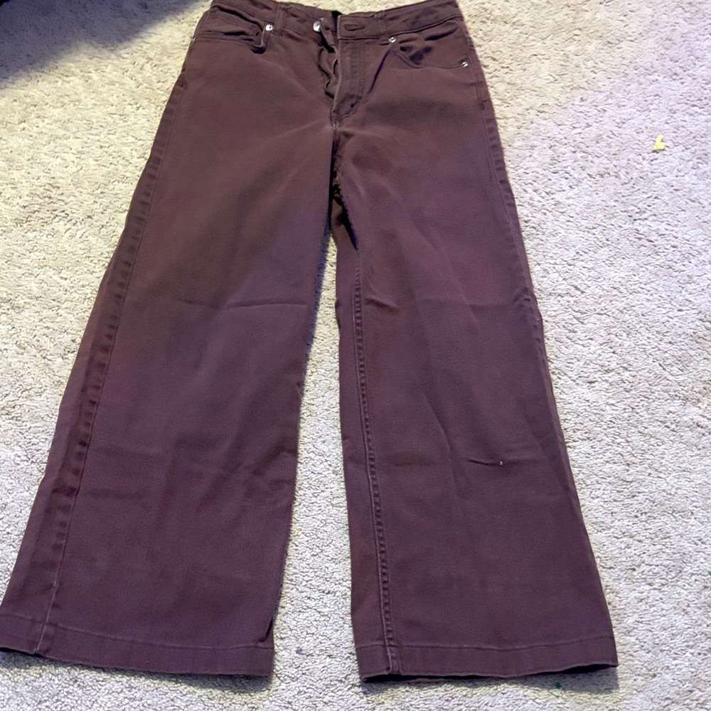 Women's Brown Flare & Wide Leg Jeans
